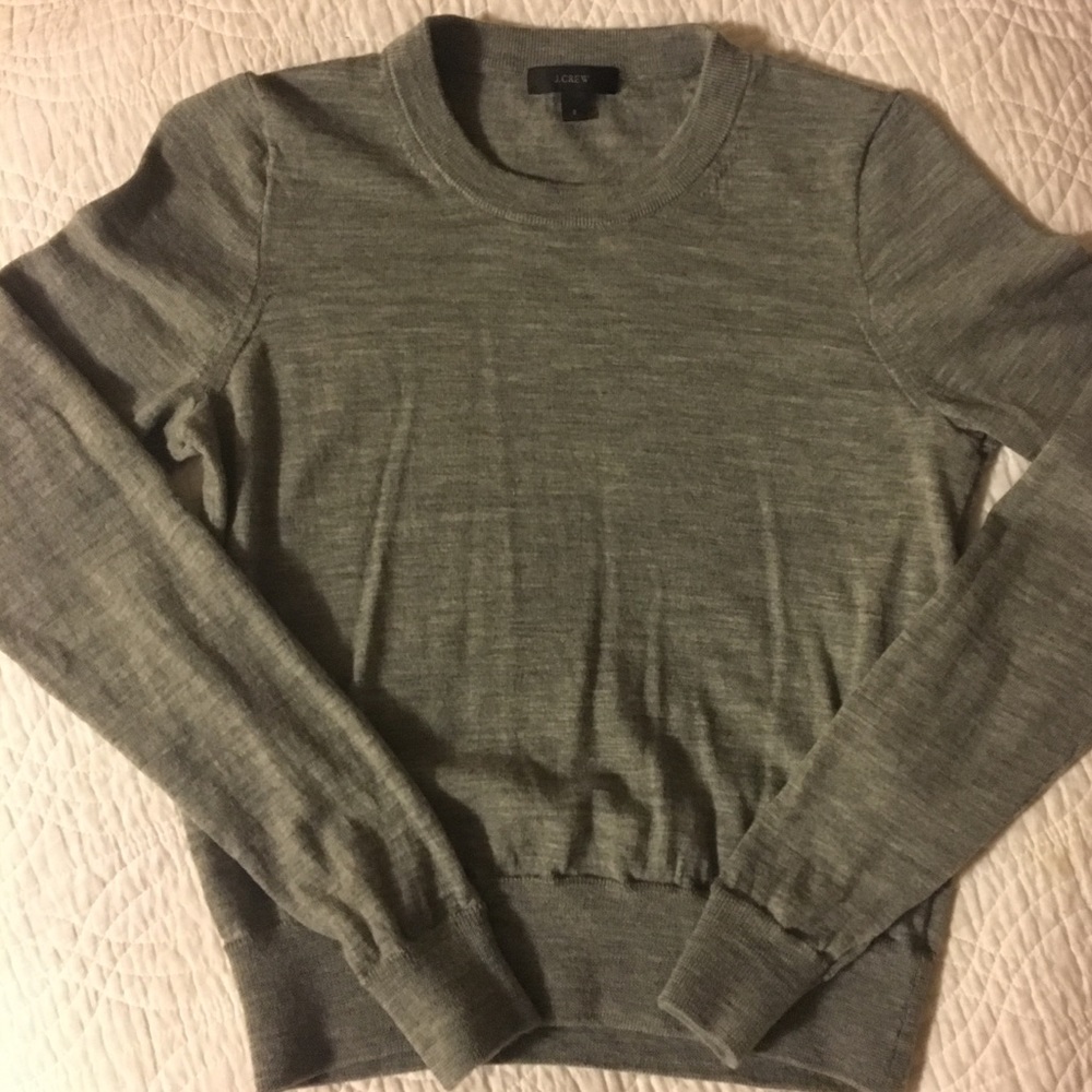 J.Crew Tippi Sweater Gray Small EUC